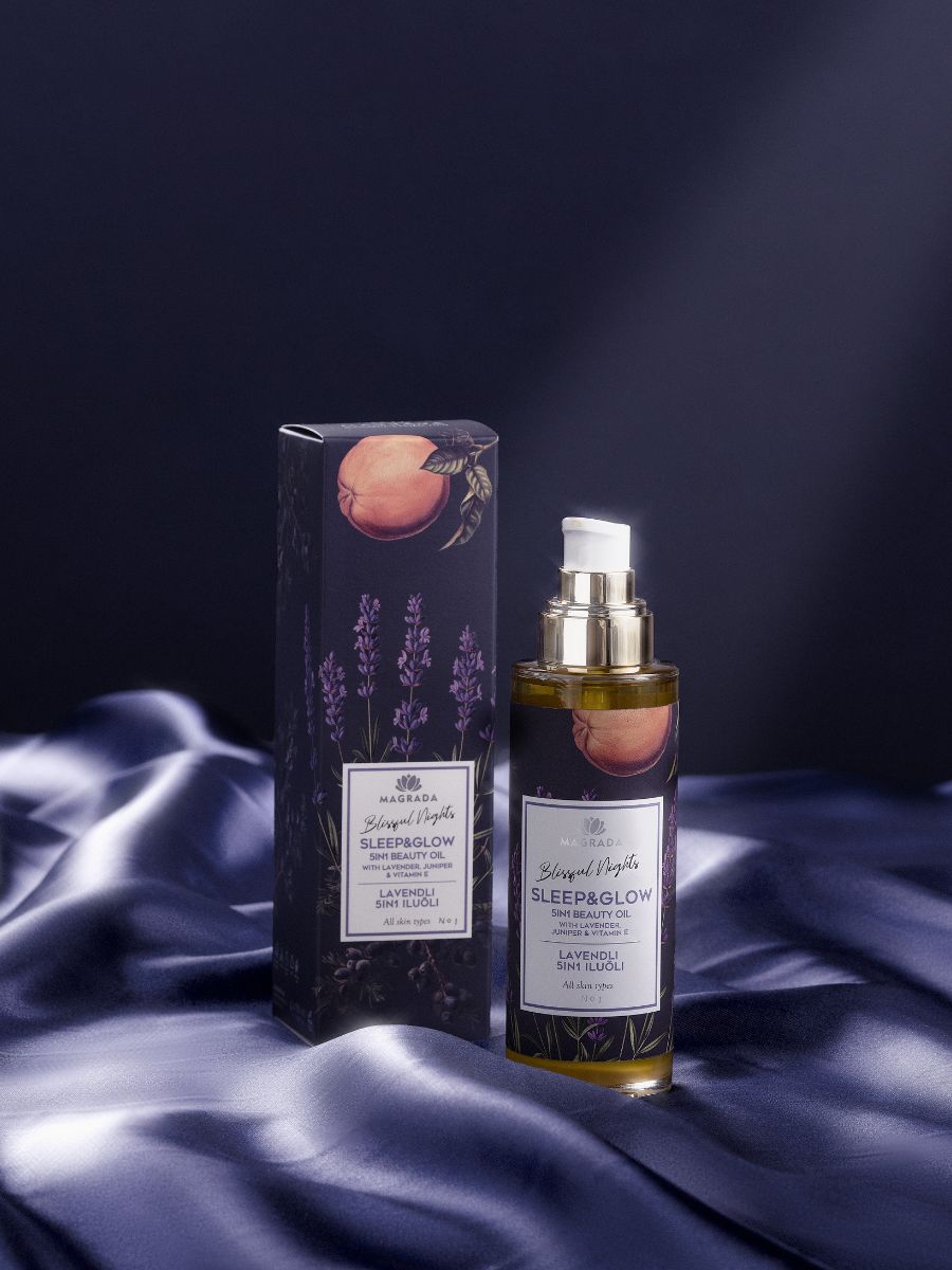 Ekologisk Kroppsolja Med Lavendel Och Vitamin E, 100ml