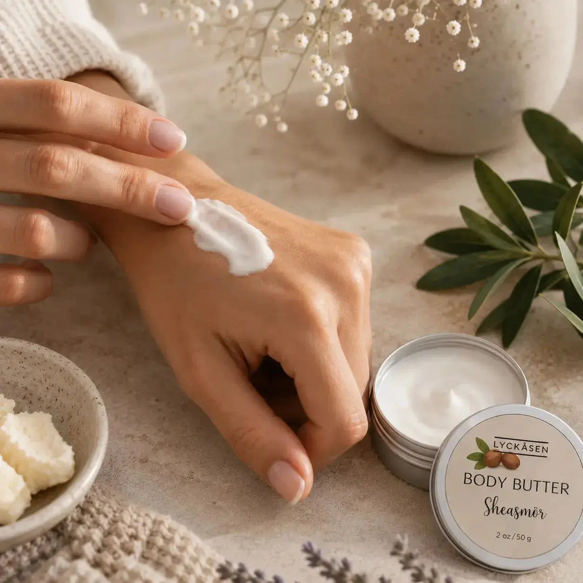 Naturlig Body Butter Sheasmör