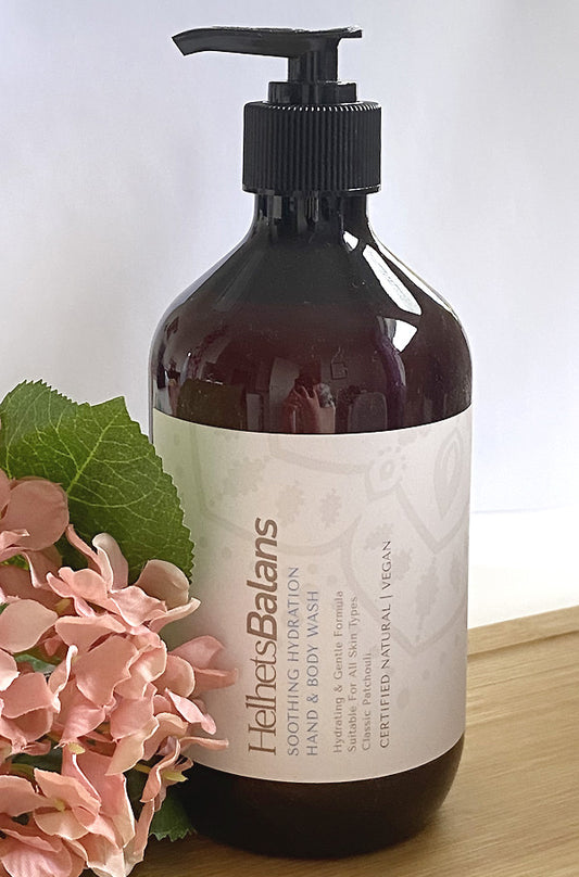 Flytande Hand- och Duschtvål - Patchoulidoft - EcoCert COSMOS, 490ml