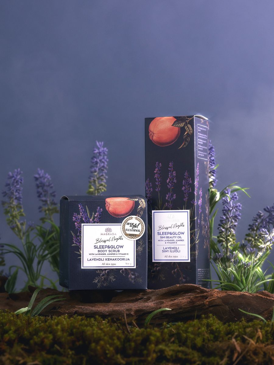 Ekologisk Kroppsolja Med Lavendel Och Vitamin E, 100ml