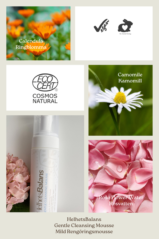 Mild Rengöringsmousse - EcoCert COSMOS