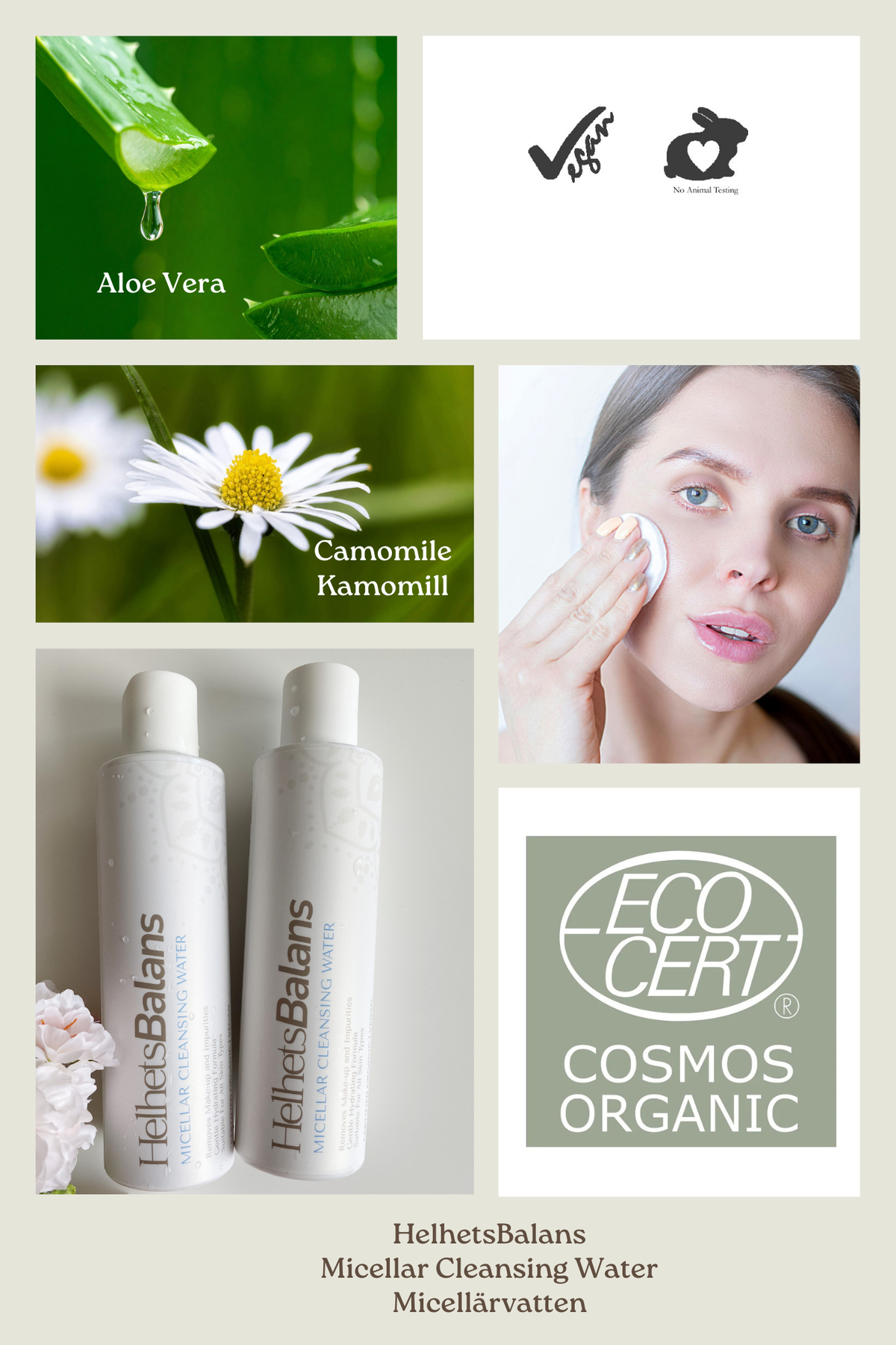 Ekologiskt Micellärvatten - EcoCert Organic COSMOS