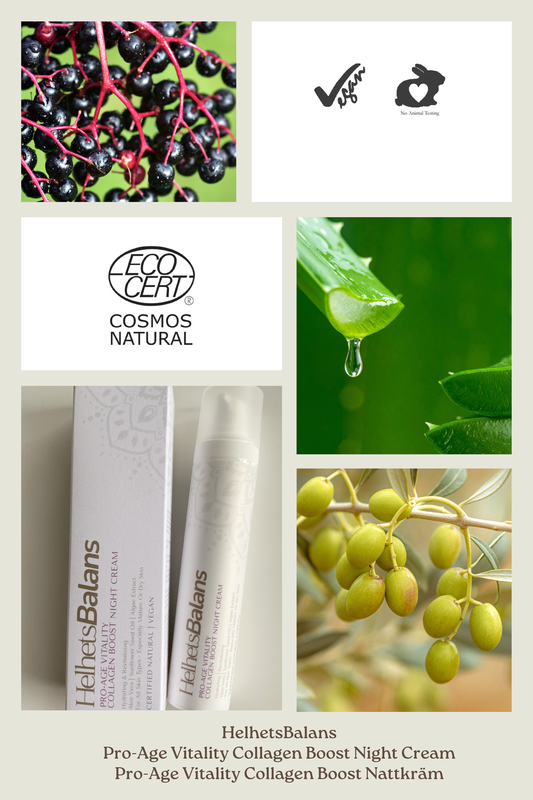 Pro-Age Vitality Collagen Boost Nattkräm - EcoCert COSMOS