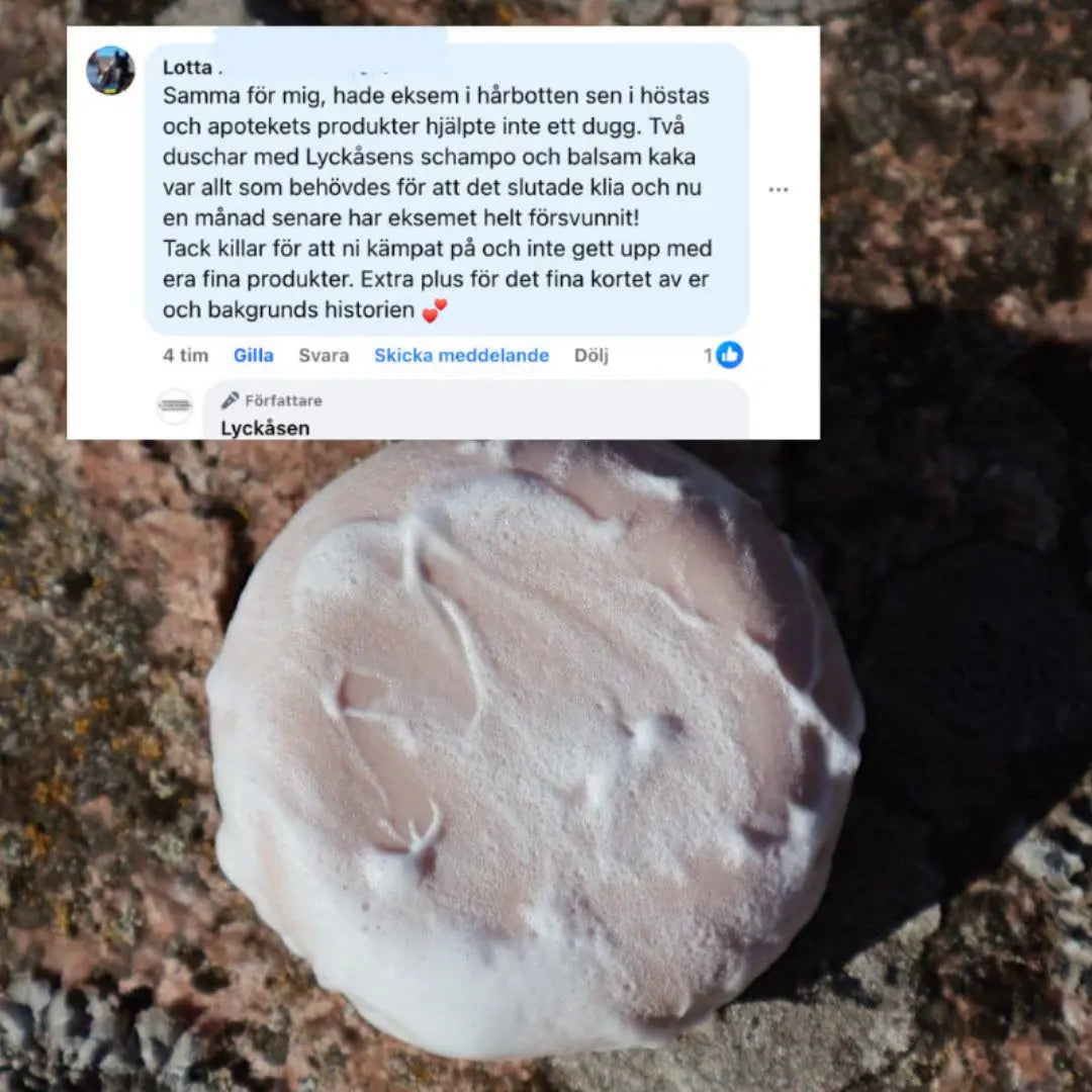 Naturlig Schampokaka Vanilj