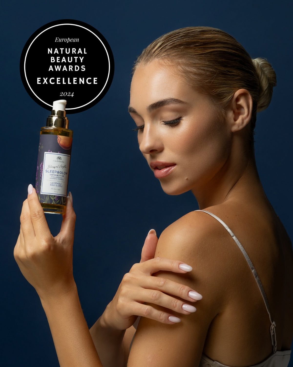 Ekologisk Kroppsolja Med Lavendel Och Vitamin E, 100ml