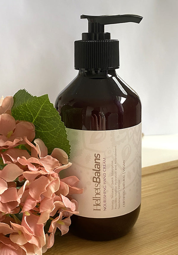 Mjukgörande Handkräm - Sandelträ/Vetiver - EcoCert COSMOS, 270ml